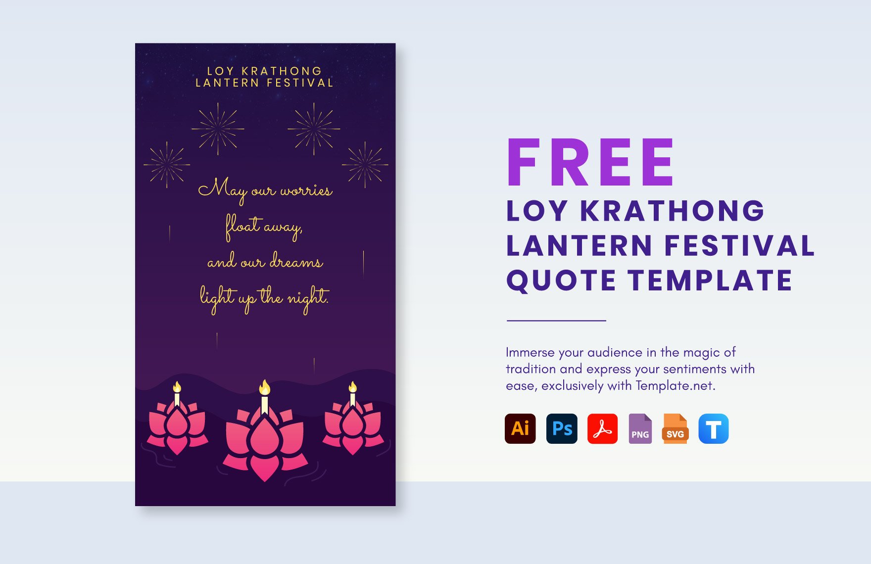 Loy Krathong Lantern Festival Quote