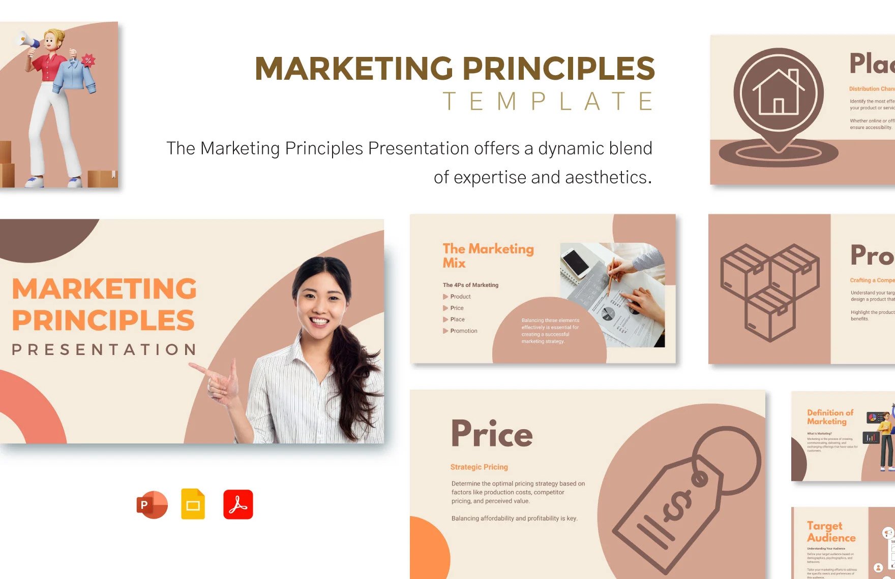 Free Marketing Principles Template in PDF, PowerPoint, Google Slides