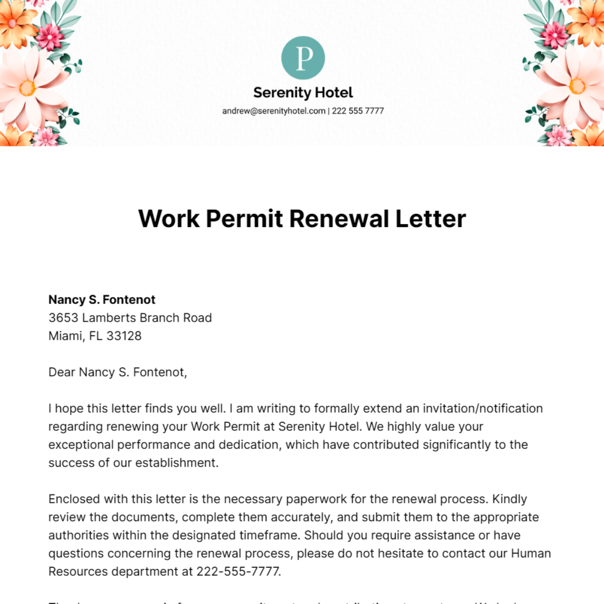 FREE Renewal Letter Templates & Examples - Edit Online & Download