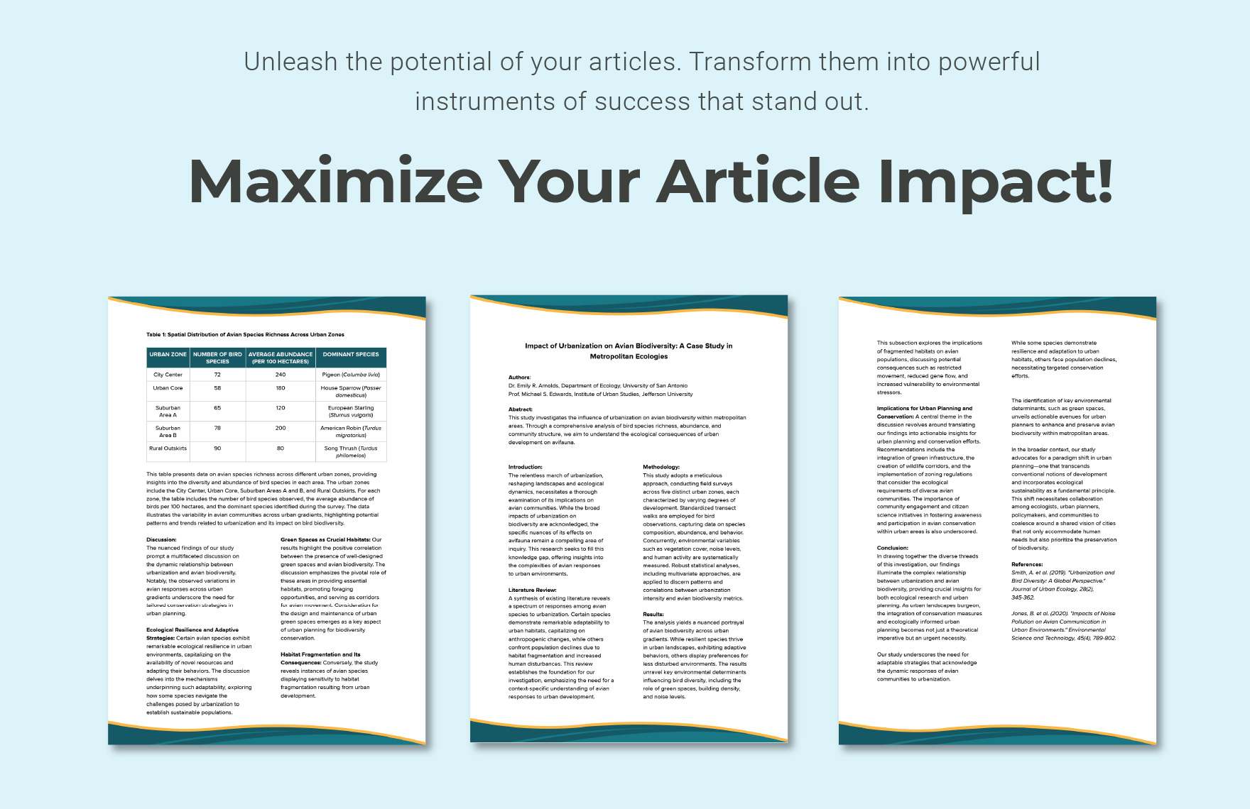 Elsevier Article Template Download in Word, Google Docs, PDF