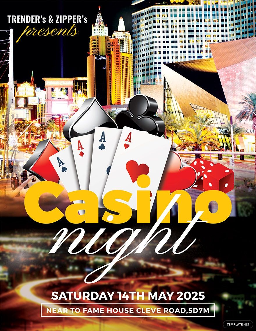 Game Night Flyer Template Template