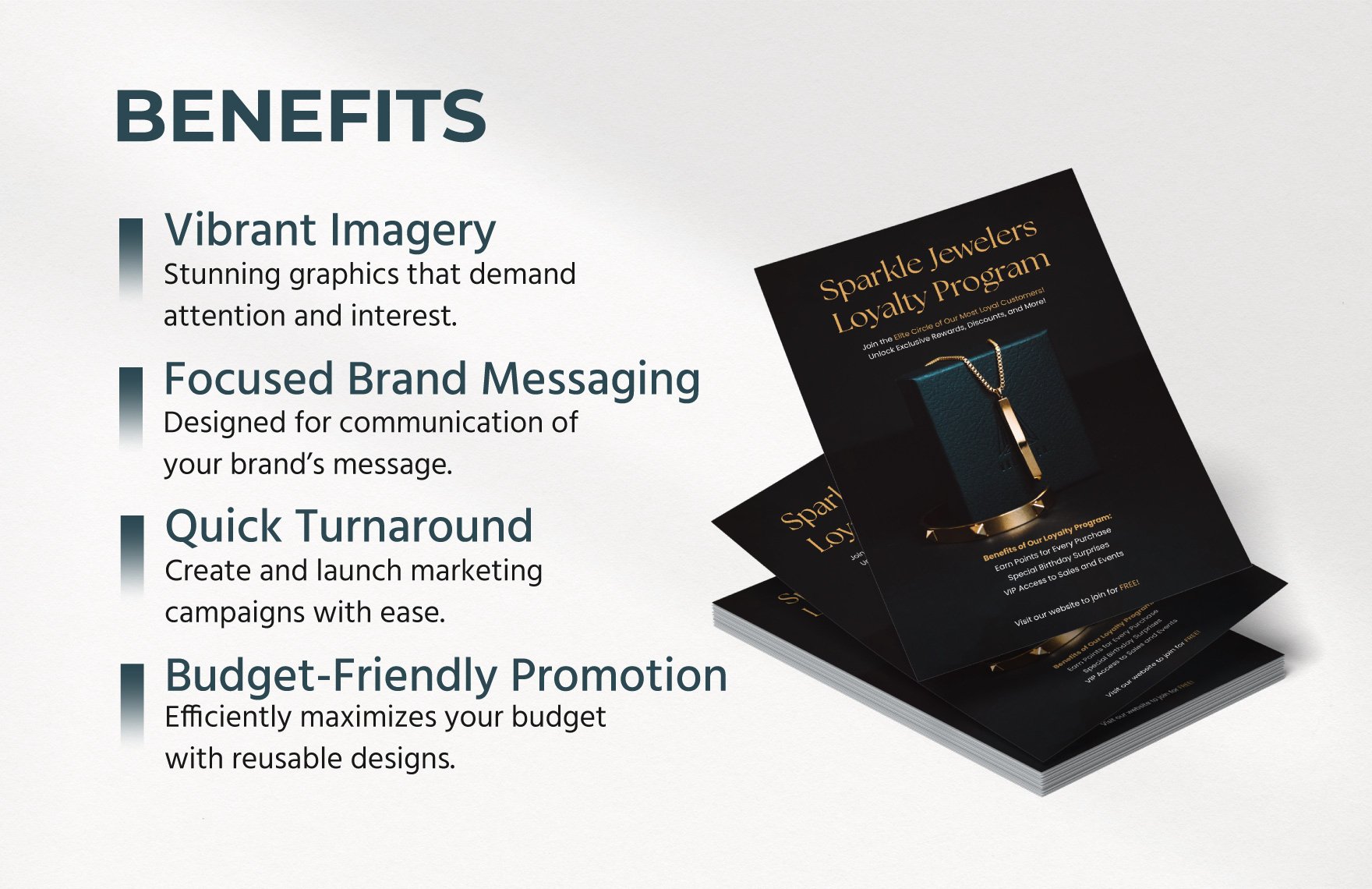 Loyalty Program Launch Poster Template