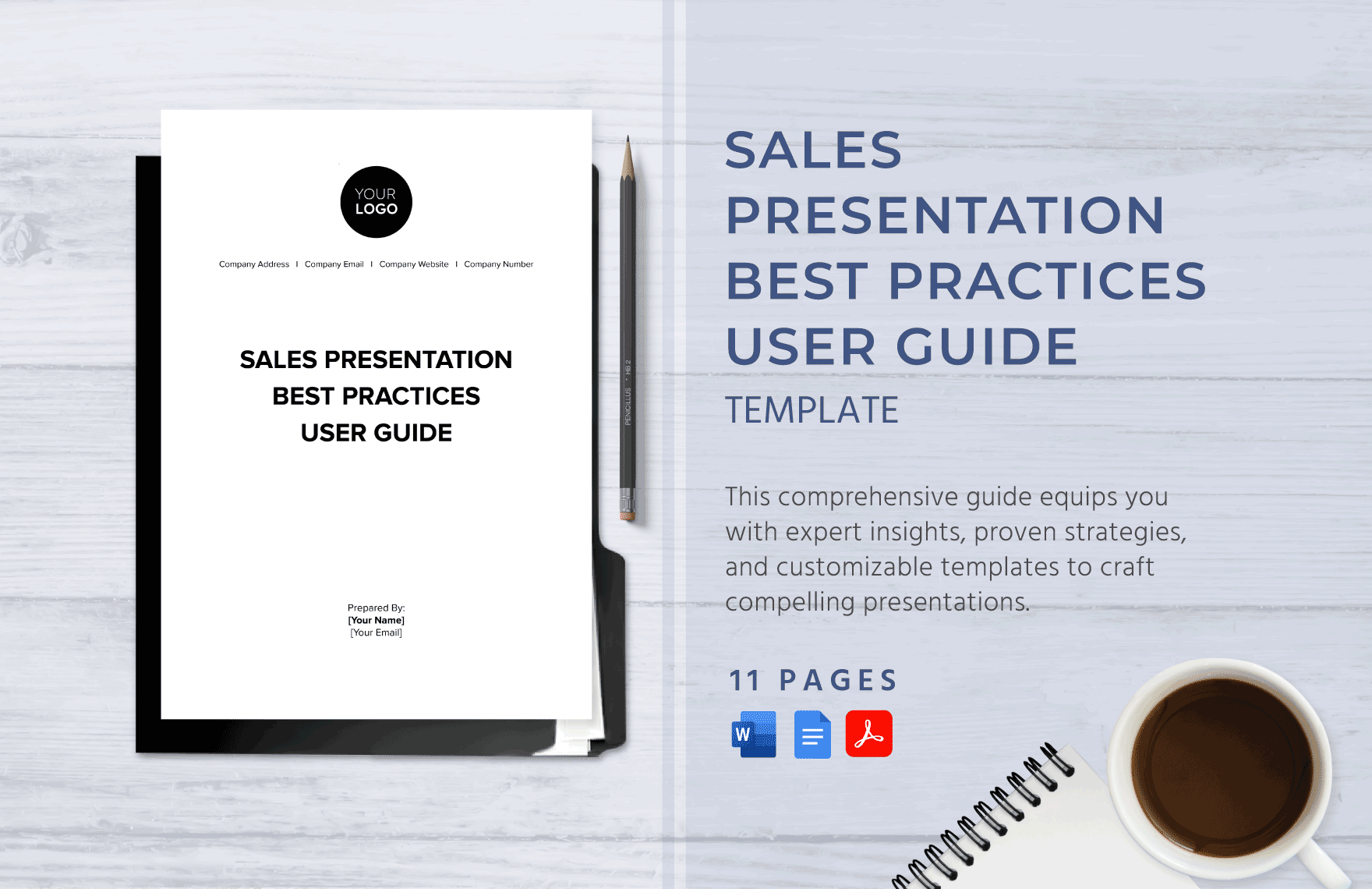 Sales Presentation Best Practices User Guide Template