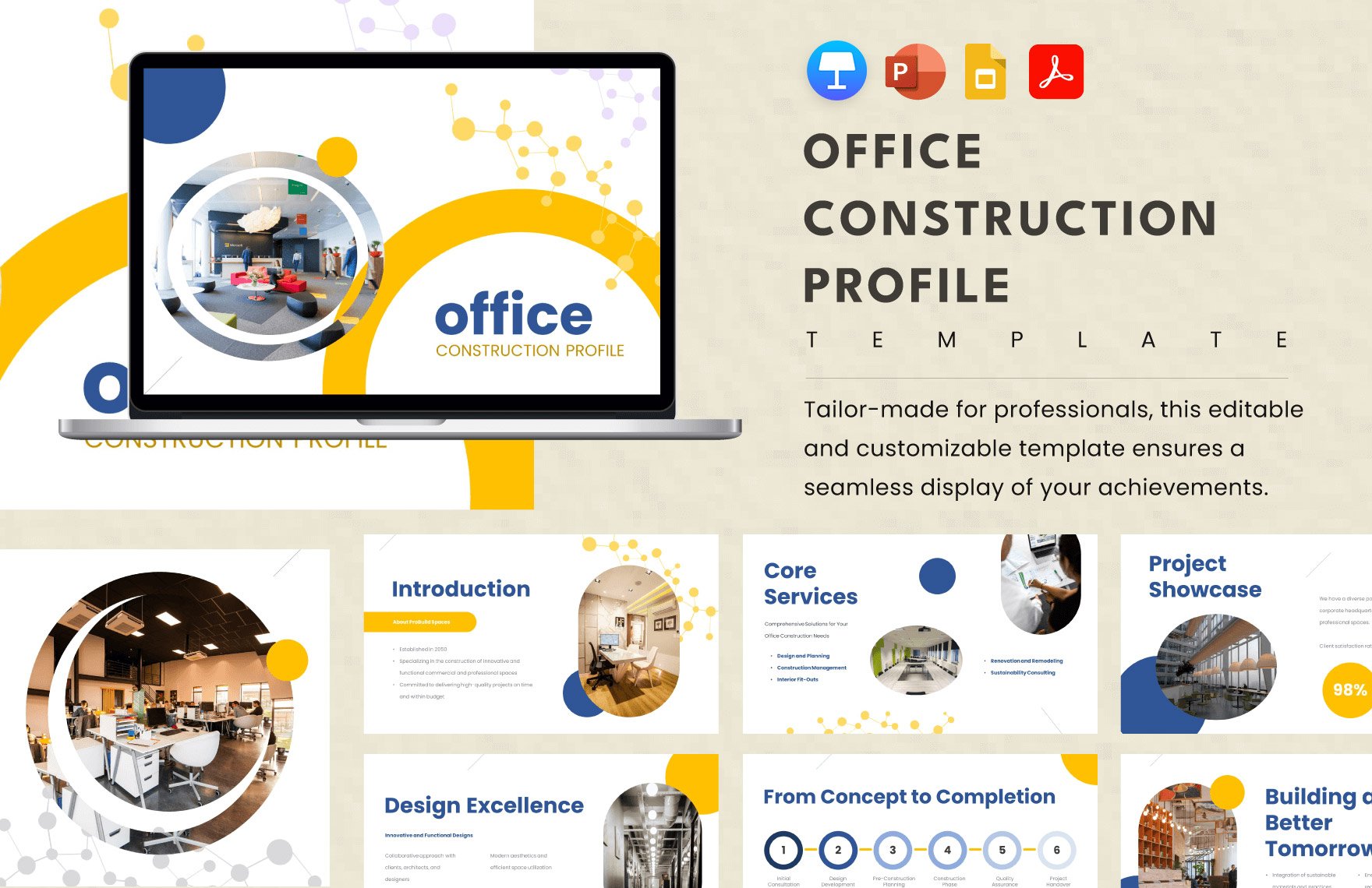 Office Construction Profile Template