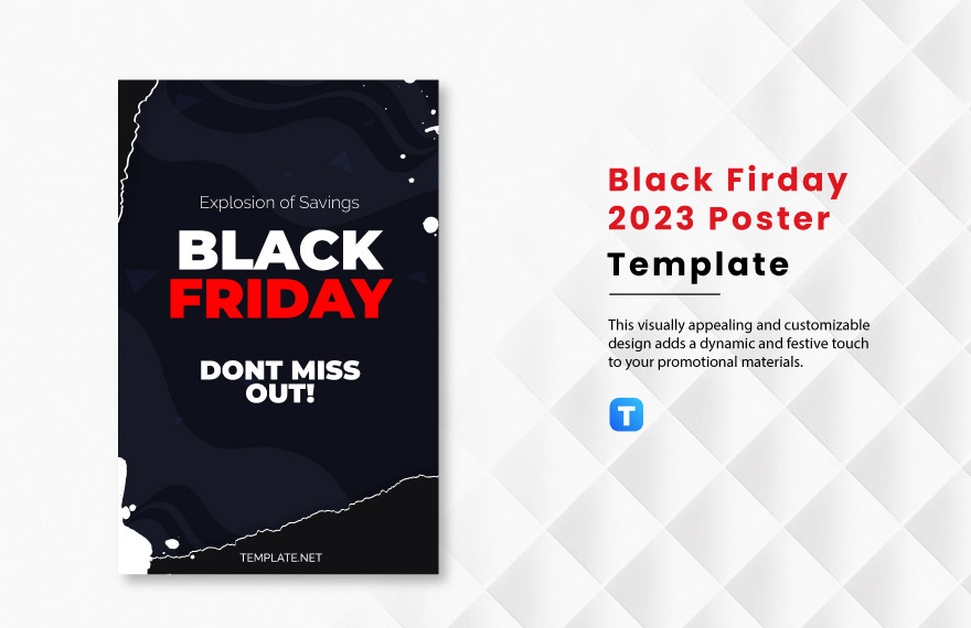 Free Black Firday 2023 Poster Template