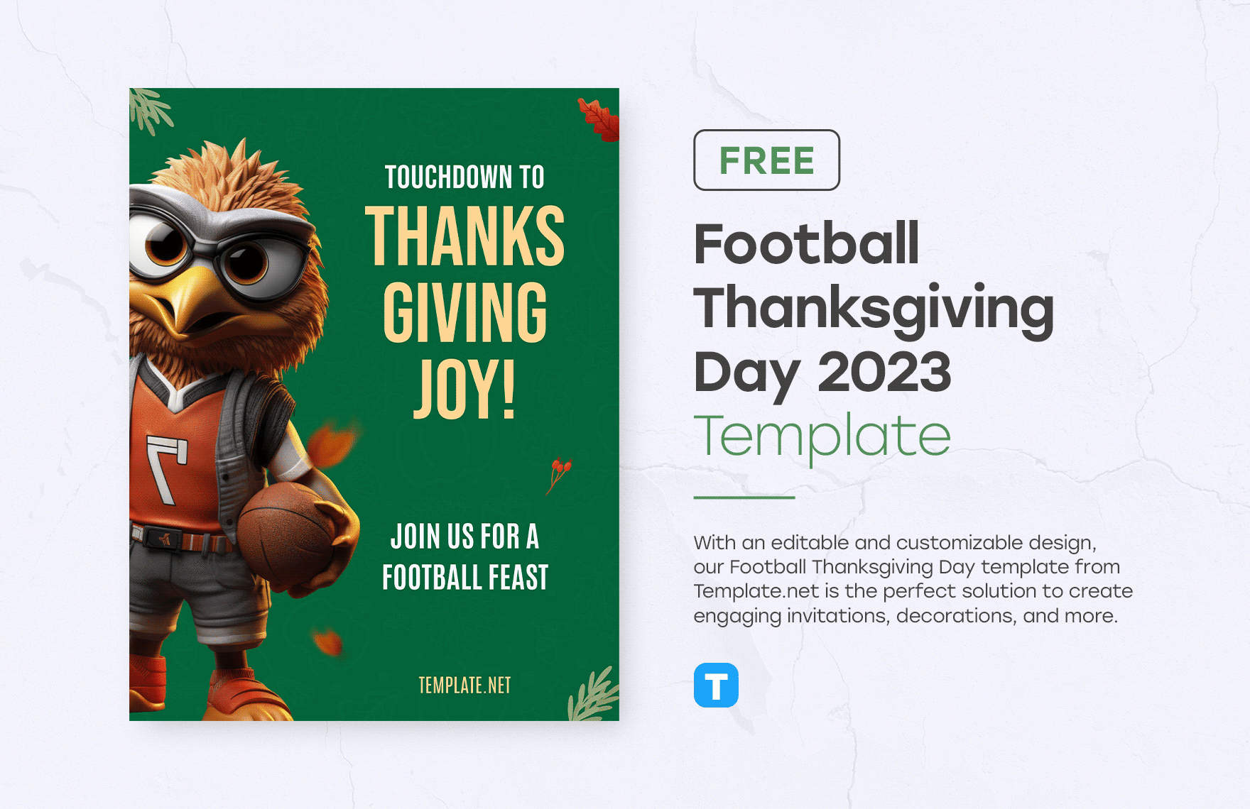 Thanksgiving Day 2023 Banner Template - Edit Online & Download Example ...