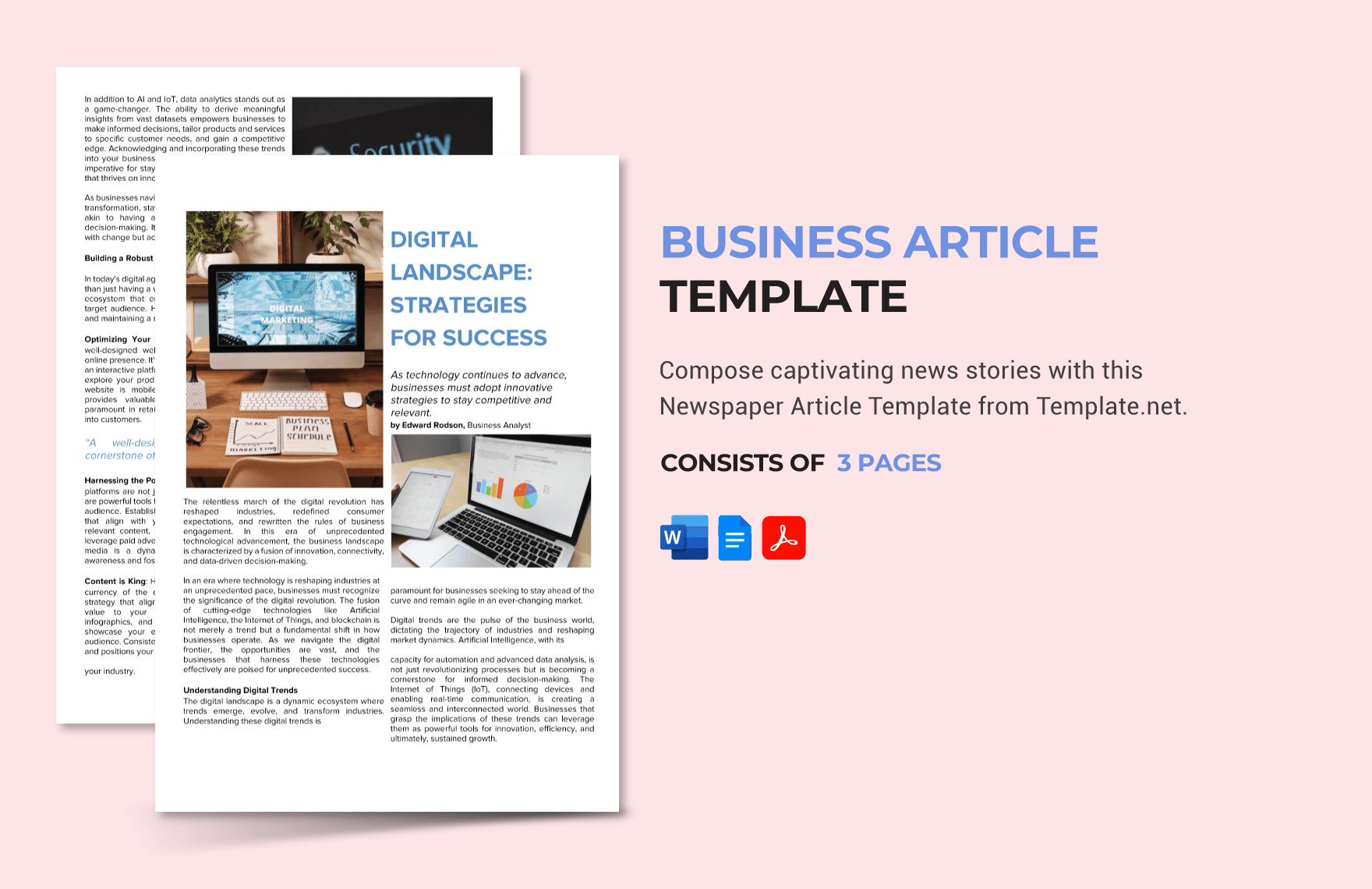 Business Article Template