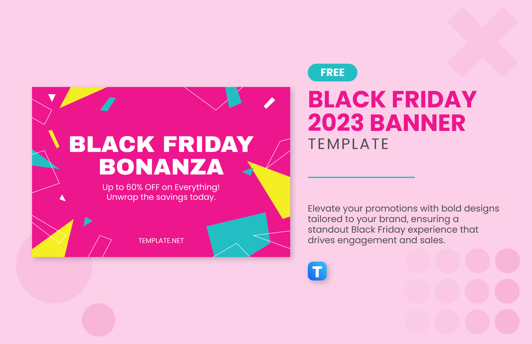 Black Friday 2023 Banner Template