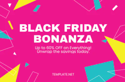 Free Black Friday 2023 Banner Template to Edit Online