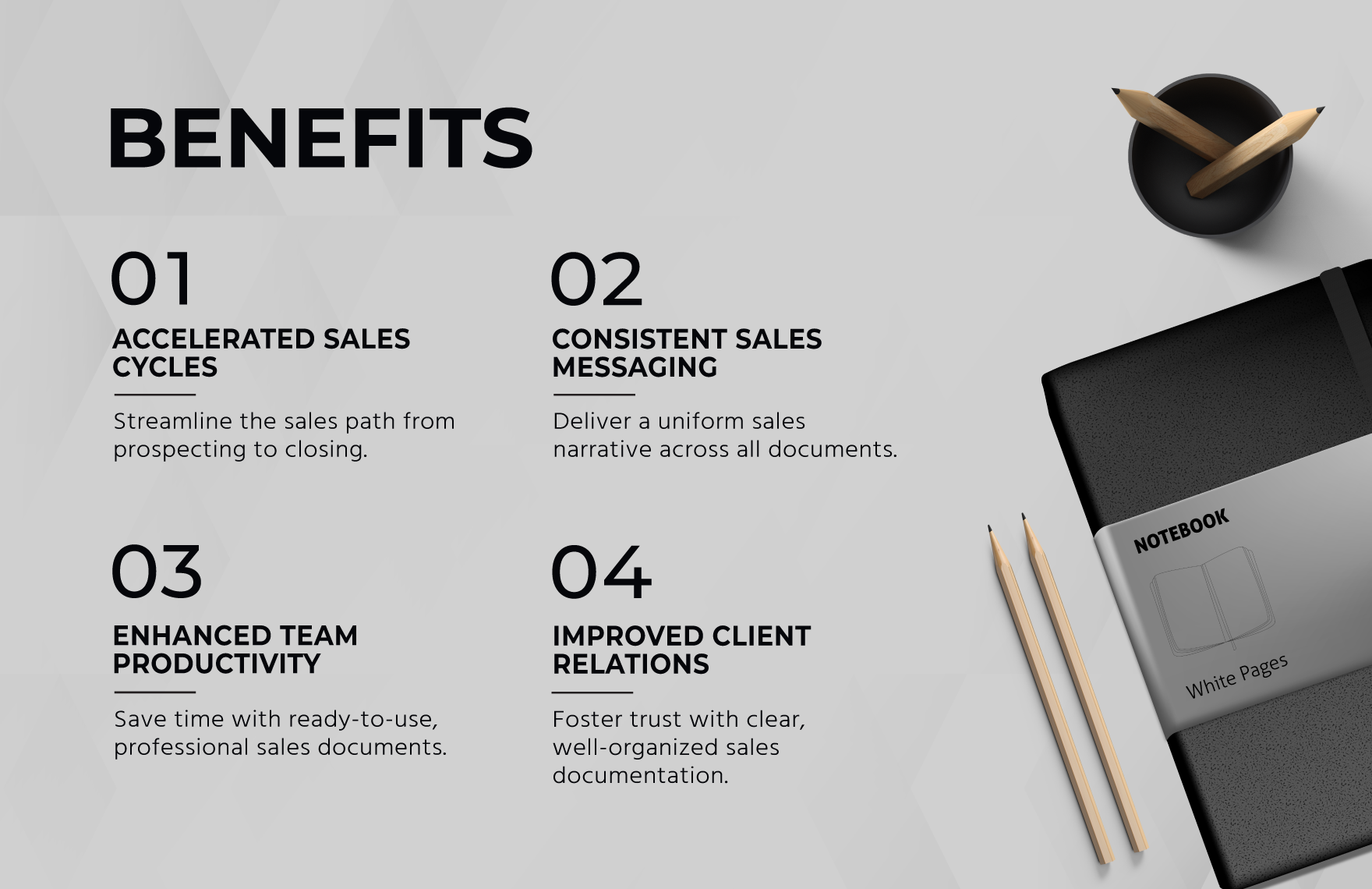 Sales Yearend Presentation and Collateral Report Template