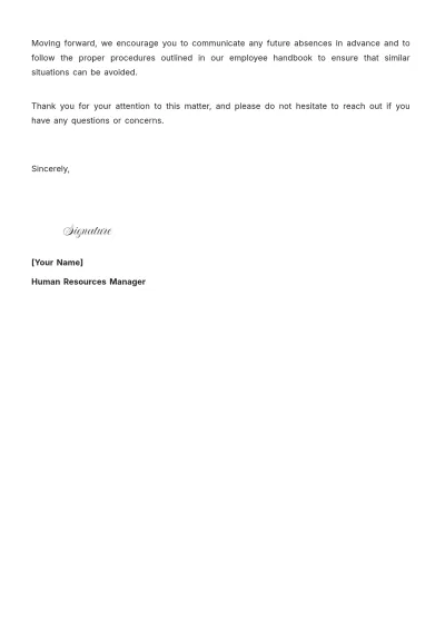 Free Salary Deduction Letter Blank Template to Edit Online