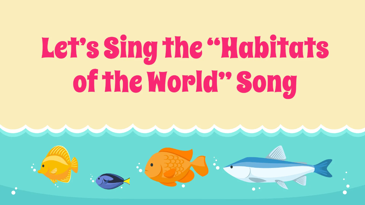 Free Different Animals and Their Habitats Template to Edit Online