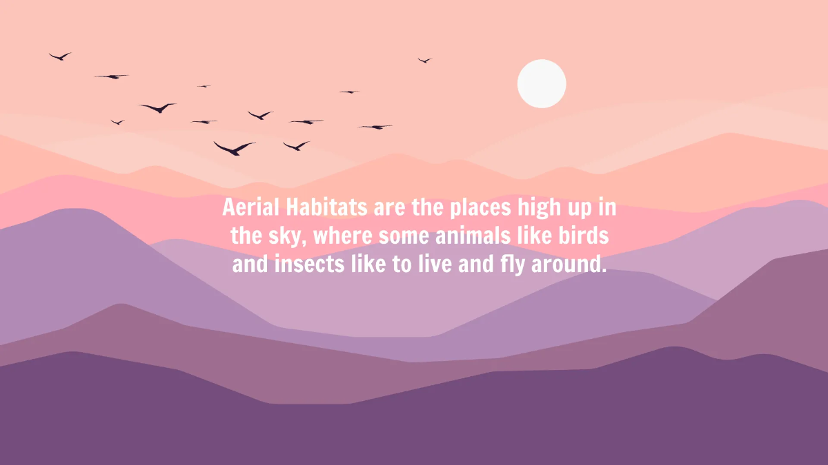 Free Different Animals and Their Habitats Template to Edit Online