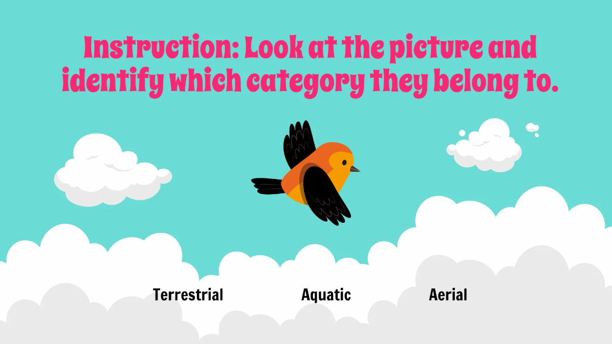 Free Different Animals and Their Habitats Template to Edit Online