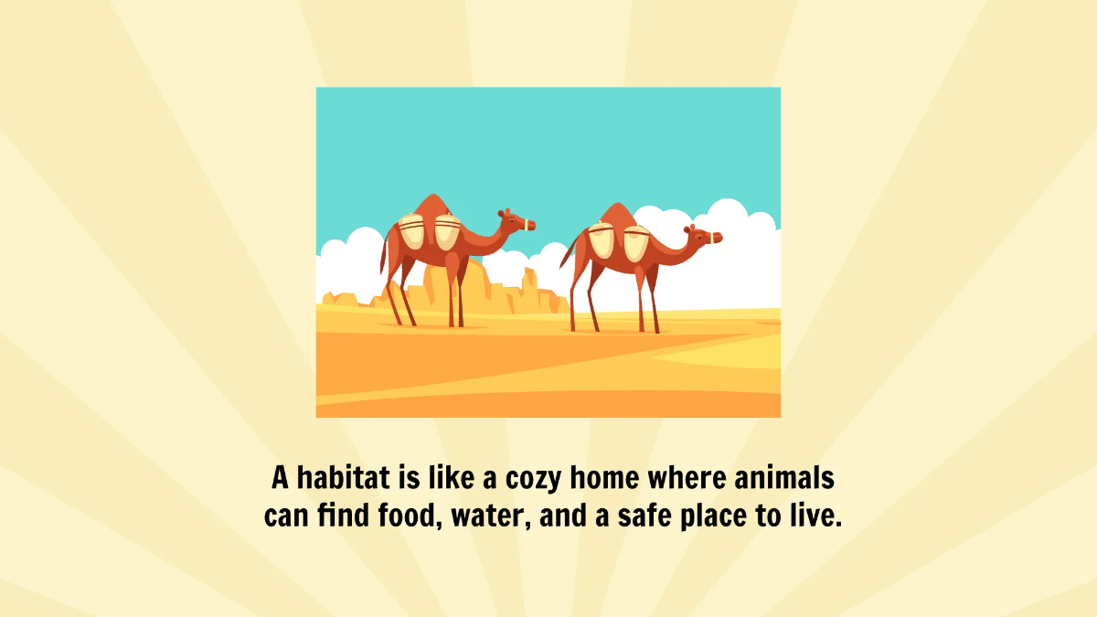 Free Different Animals and Their Habitats Template to Edit Online
