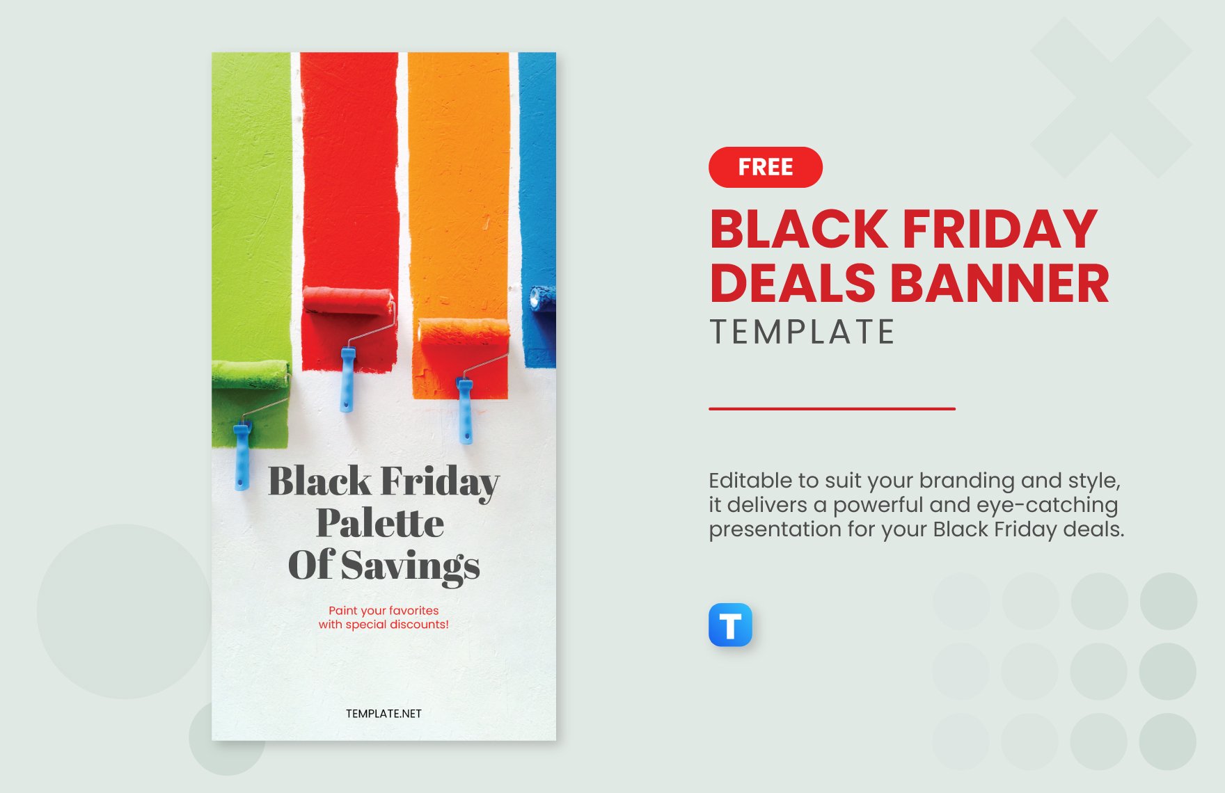 Free Black Friday Deals Banner Template
