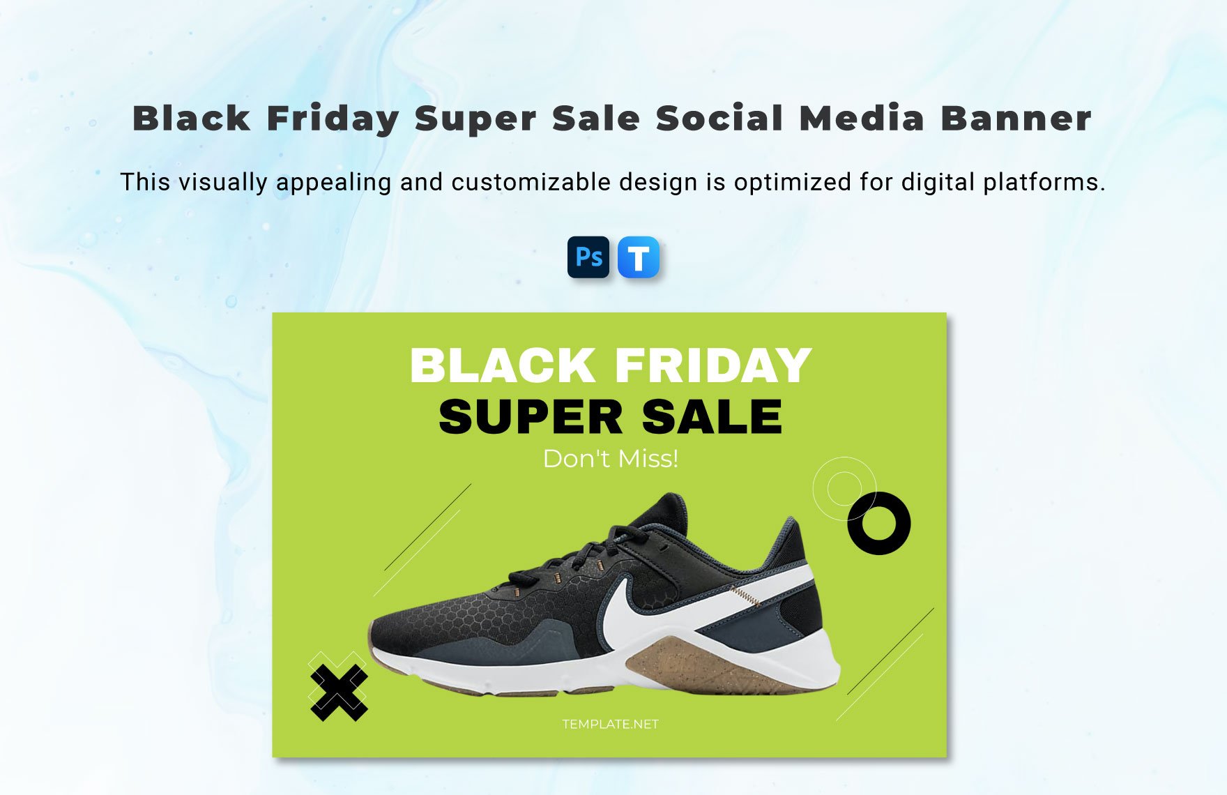Black Friday Super Sale Social Media Banner