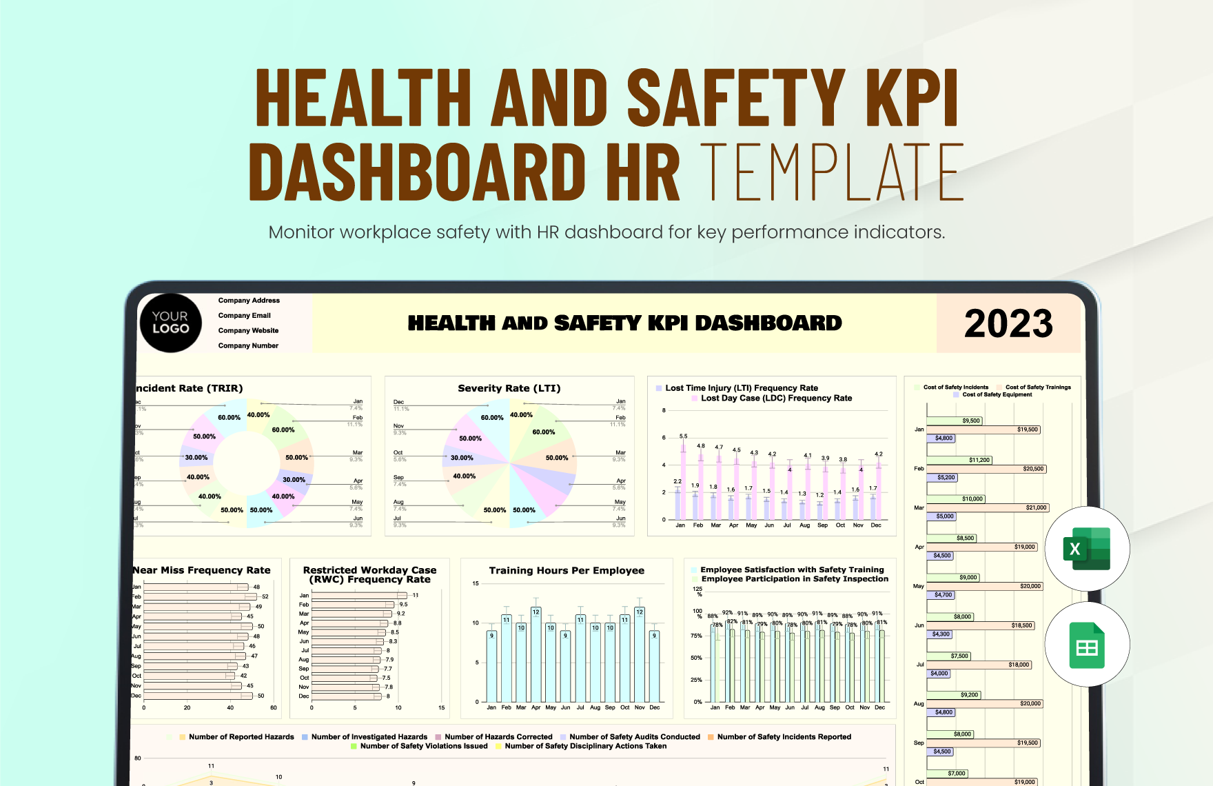 Free KPI Templates In Excel To Download