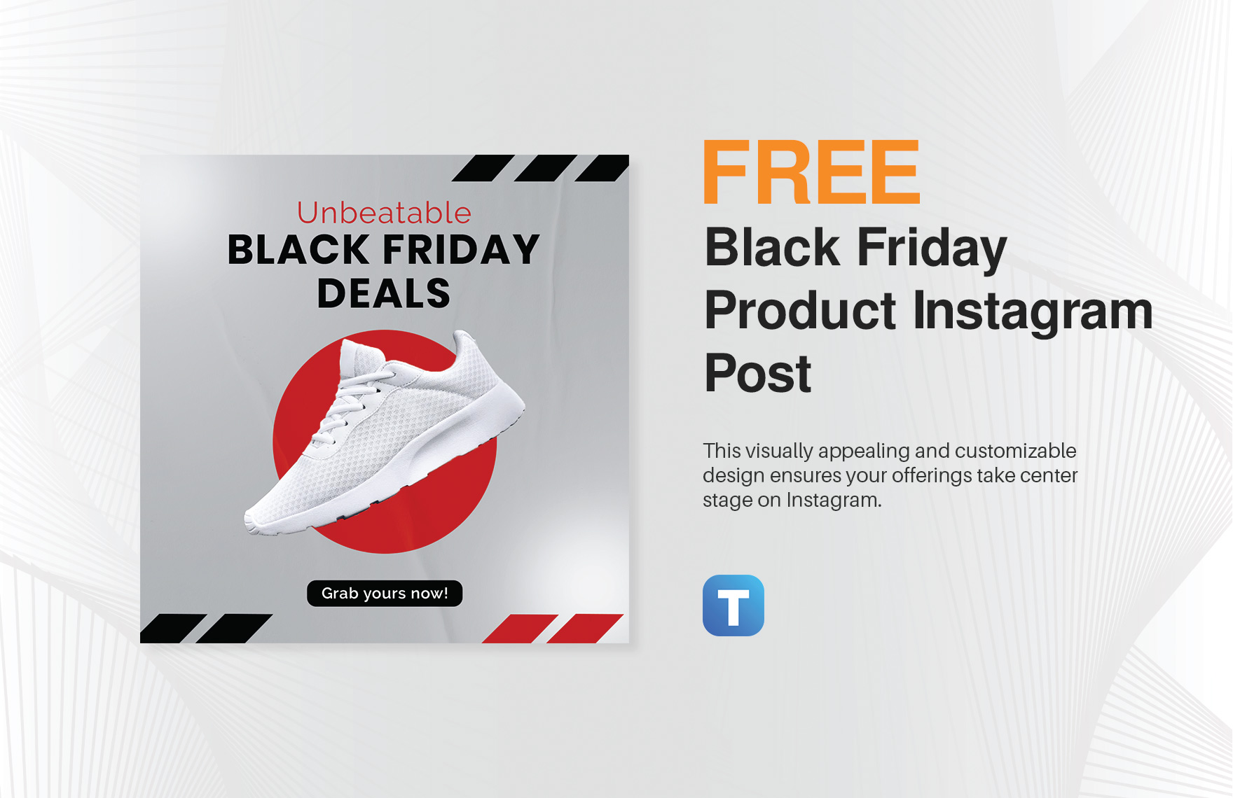 Black Friday Product Instagram Post Template