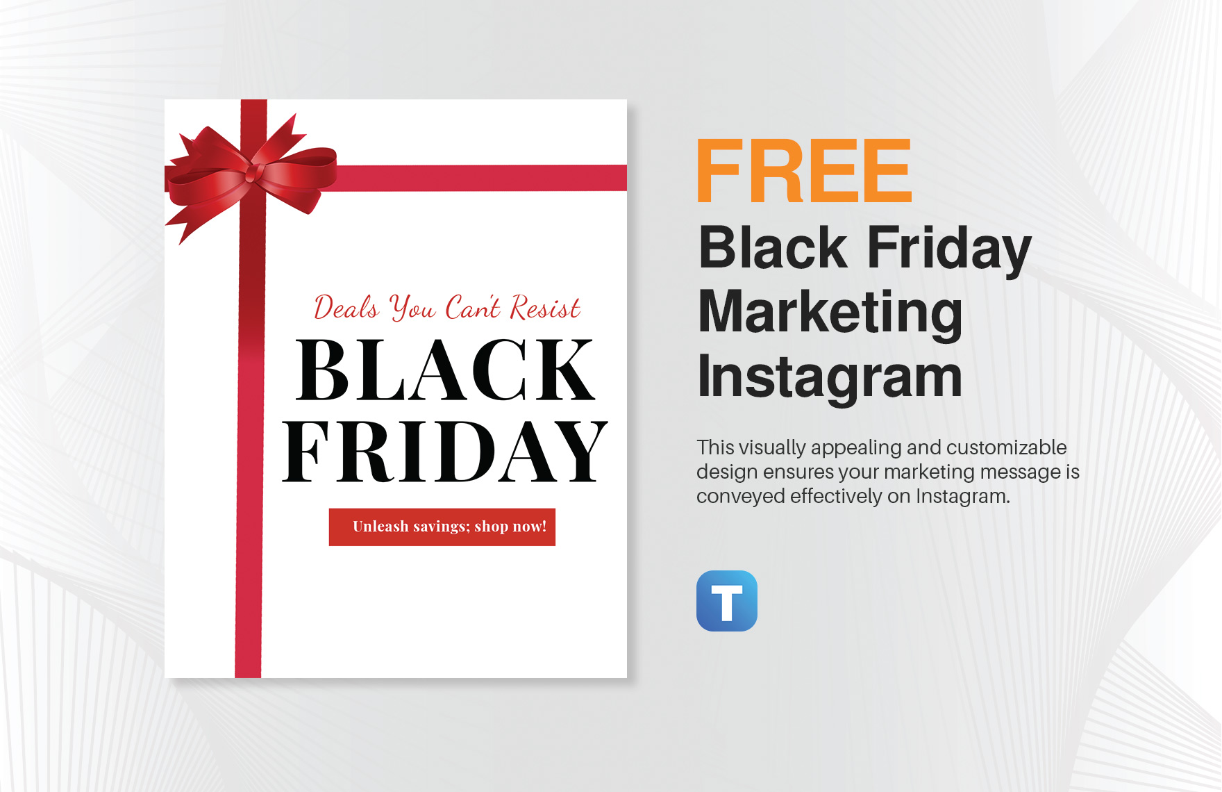 Black Friday Marketing Instagram Template
