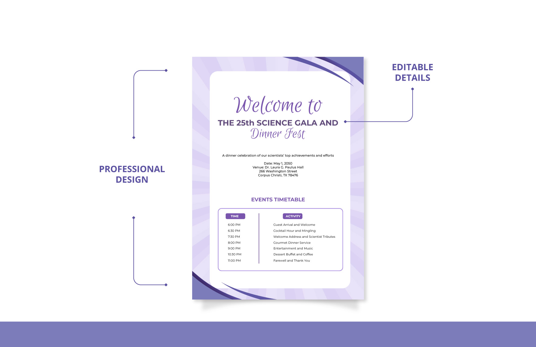 Dinner Program Template In Word PDF Illustrator Download Template