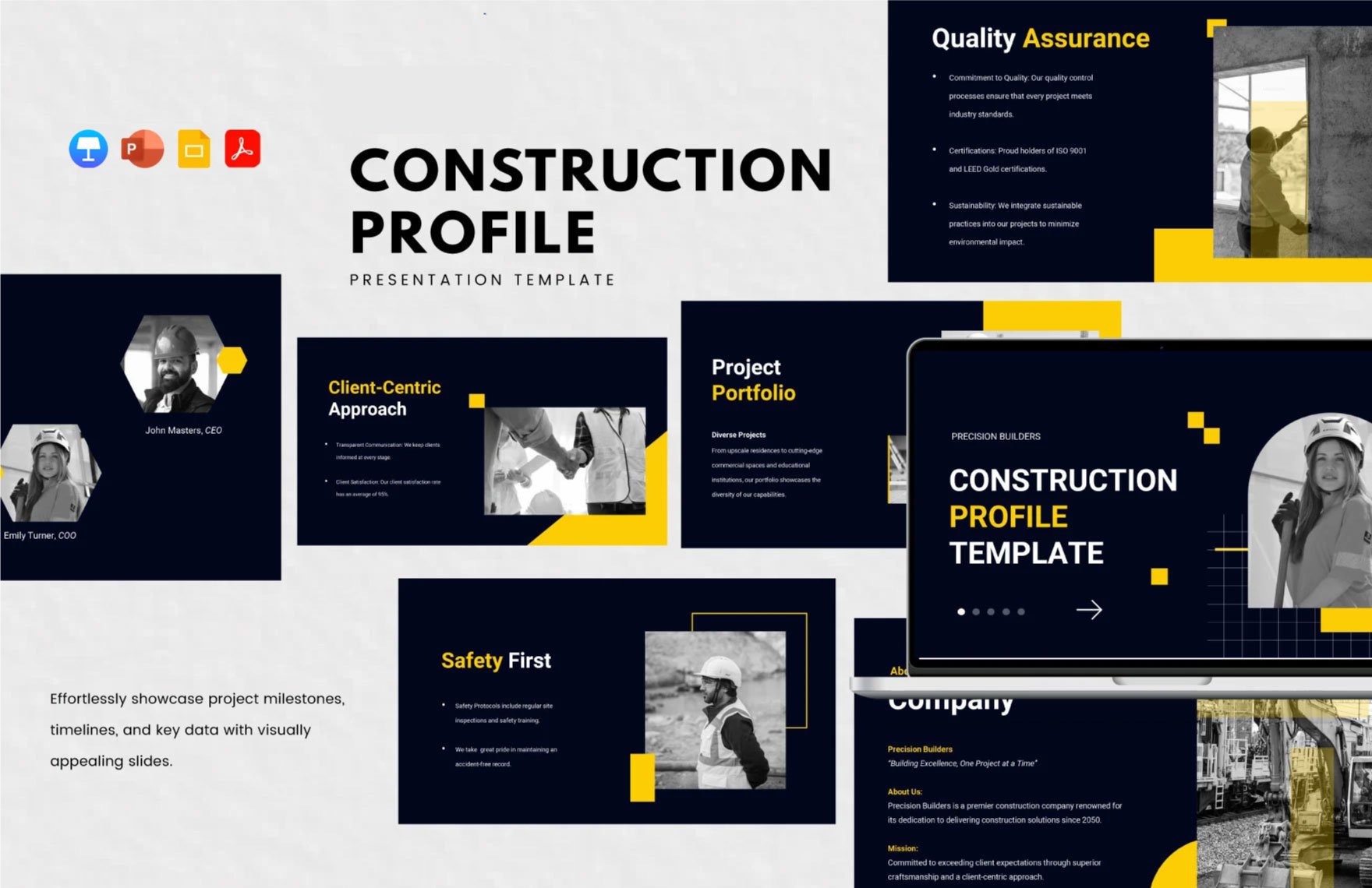 Free Construction Profile Template