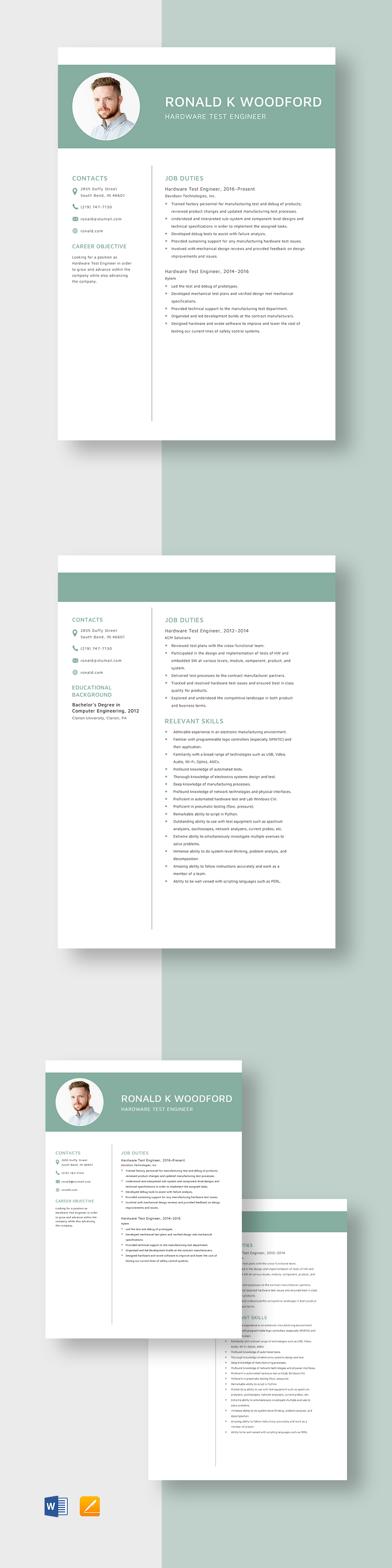 free-hardware-test-engineer-resume-template-word-apple-pages