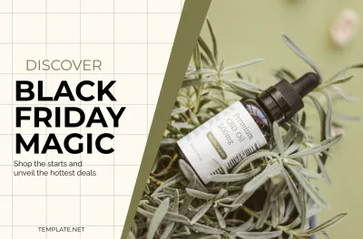 Free Black Firday Product Banner Template to Edit Online