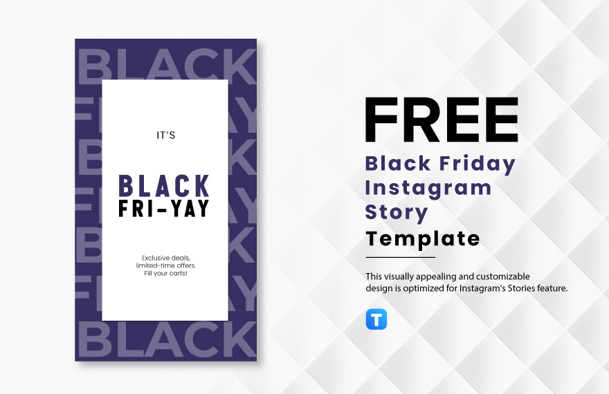Free Black Friday Instagram Story Template