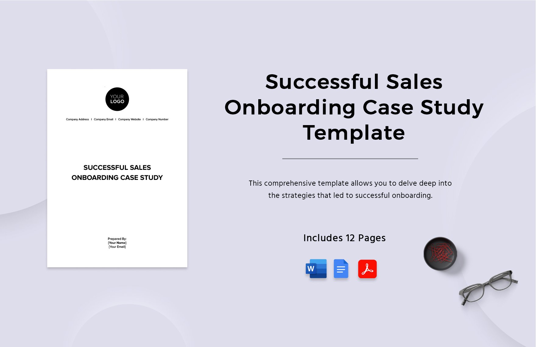 Successful Sales Onboarding Case Study Template in Word, Google Docs, PDF