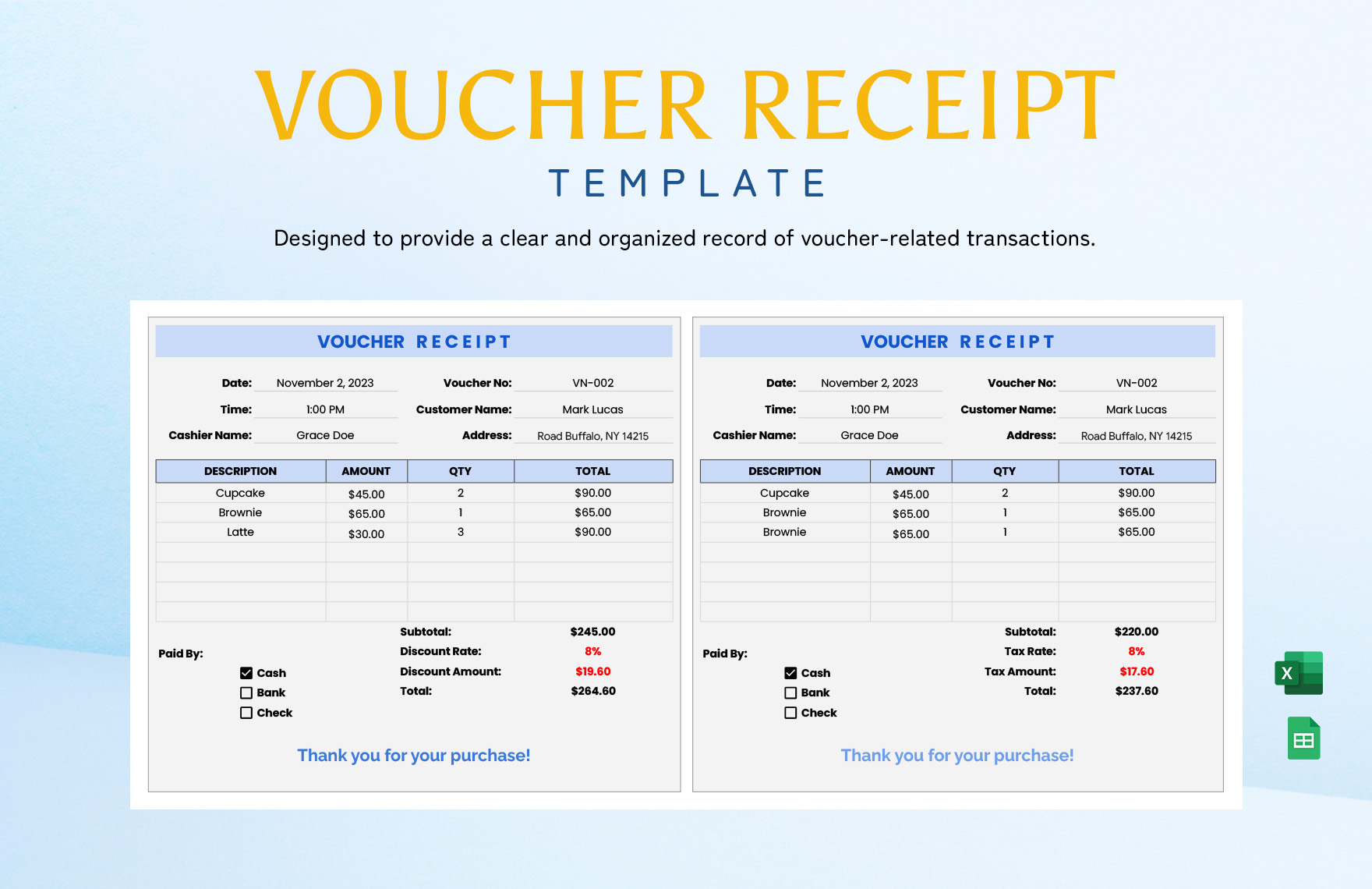 Money Receipt Template In Word PDF Download Template Money Receipt Template In Word PDF Download Template