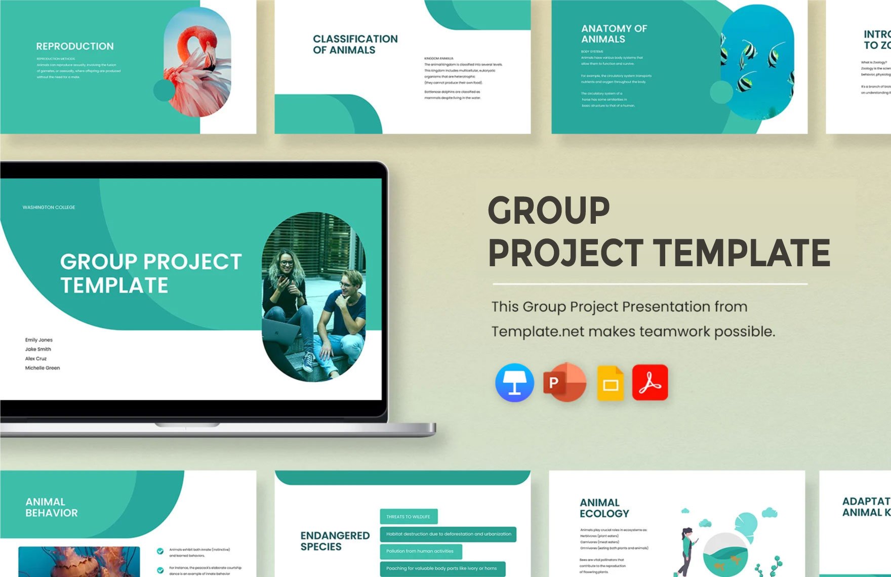 Free Group Project Template