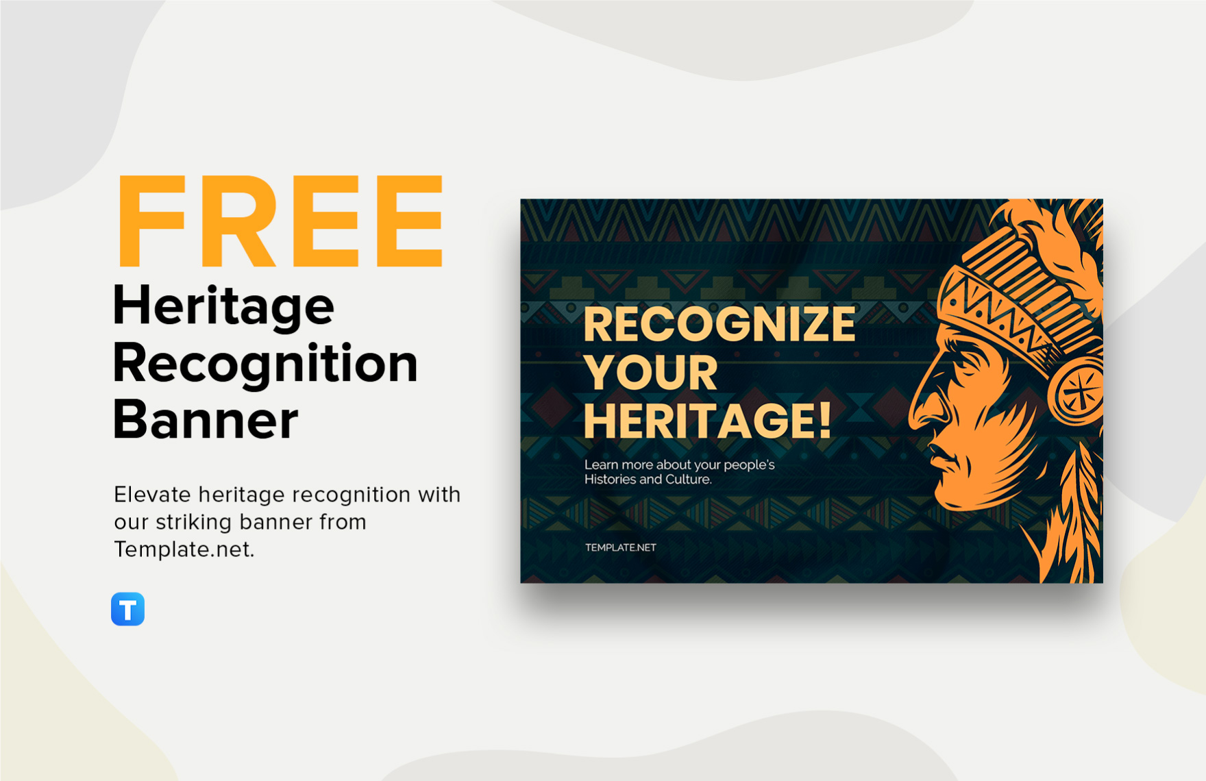 Free Heritage Recognition Banner Template
