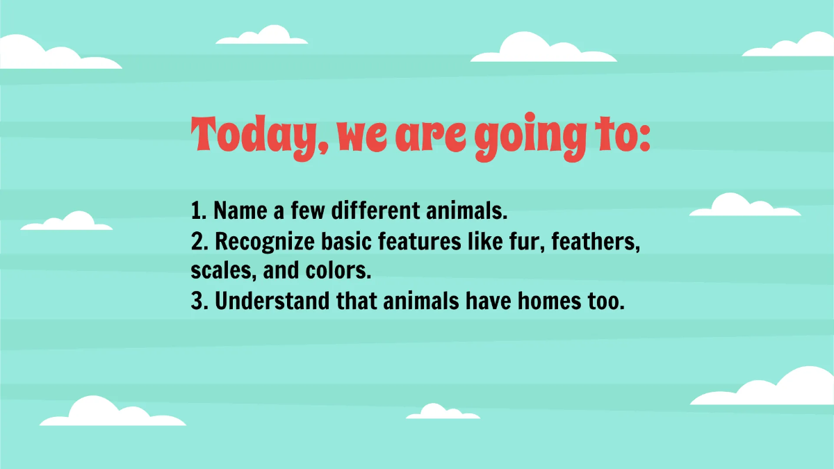 Free Animal Characteristics Template to Edit Online