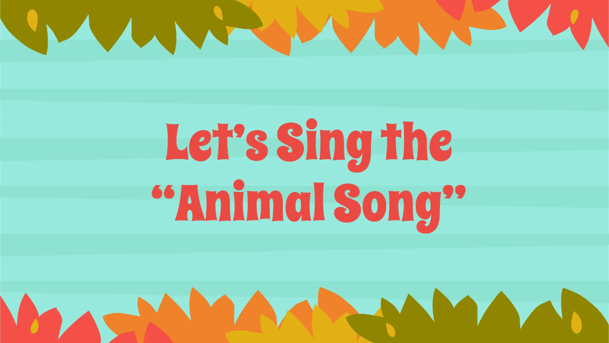 Free Animal Characteristics Template to Edit Online