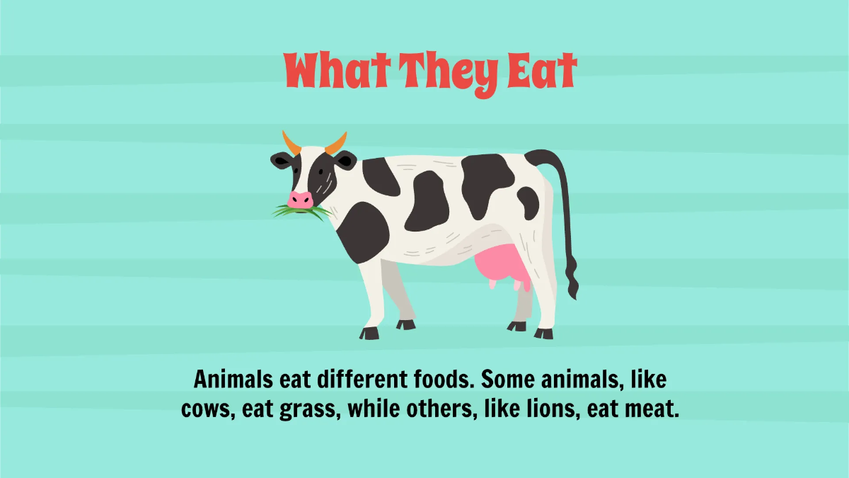 Free Animal Characteristics Template to Edit Online