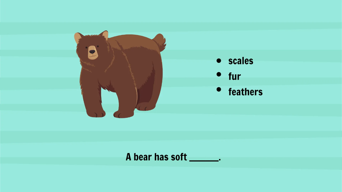 Free Animal Characteristics Template to Edit Online