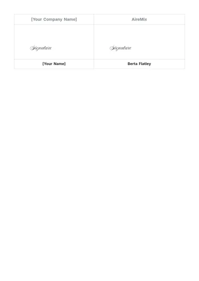 Free Sample Construction Contract Letter Template to Edit Online