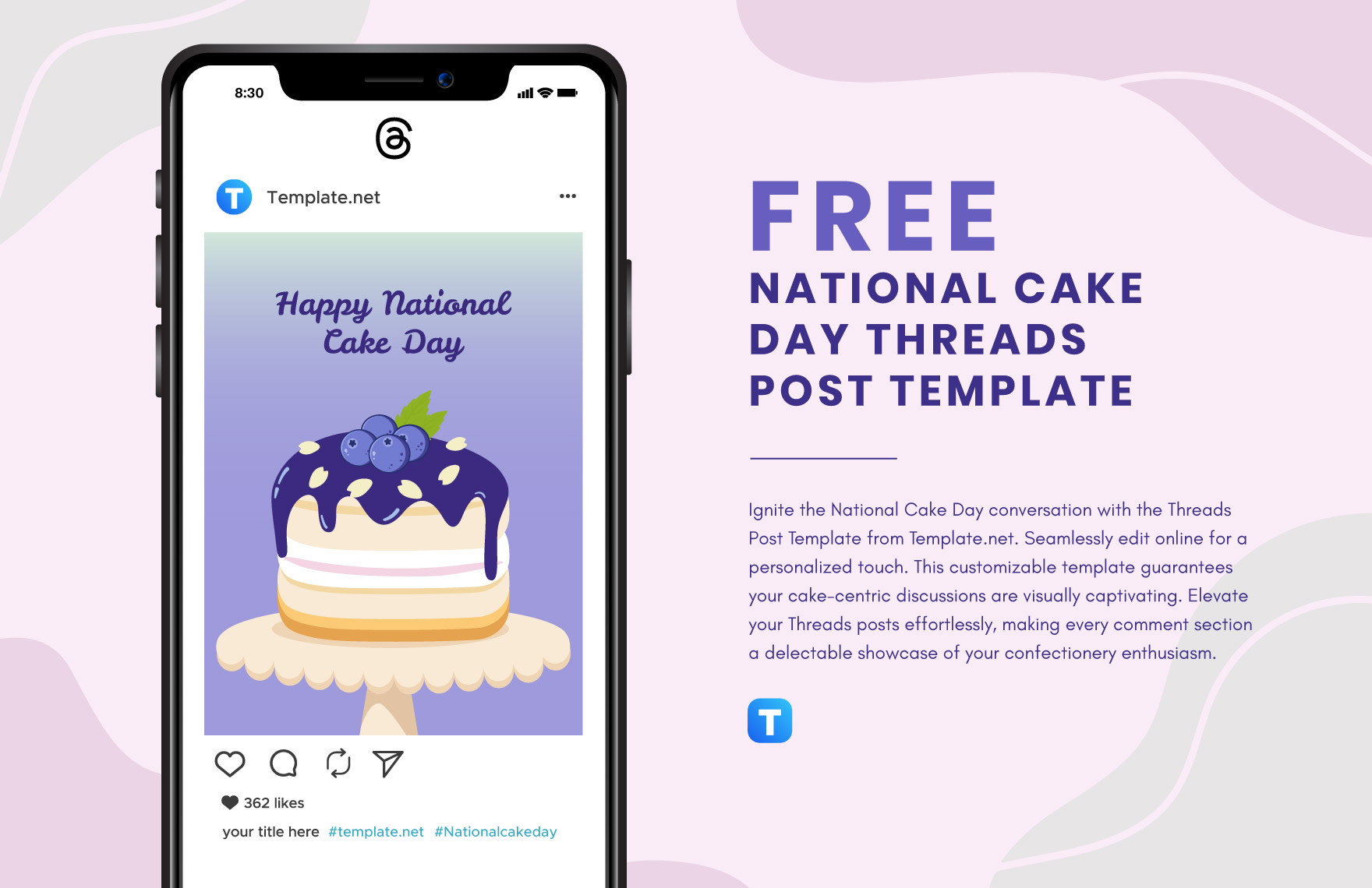 National Cake Day Threads Post