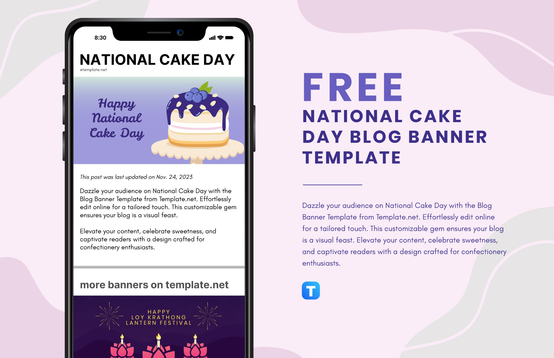 Web banner set with bakery cake advertising 17742771 Vector Art at Vecteezy