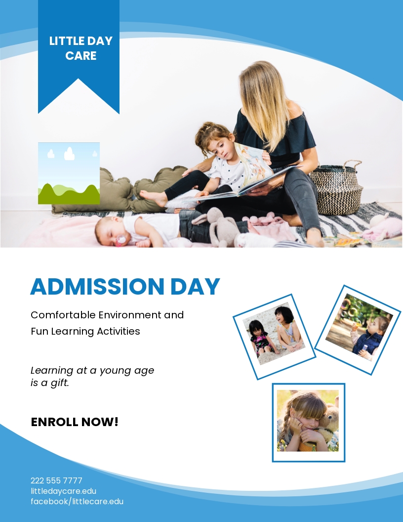 Daycare Flyer Templates Free