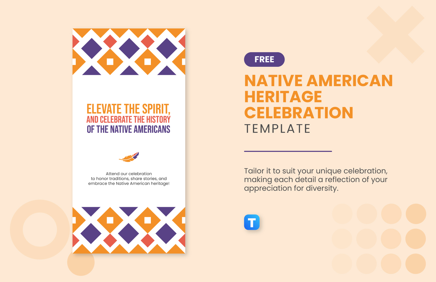 Free Native American Heritage Celebration Template