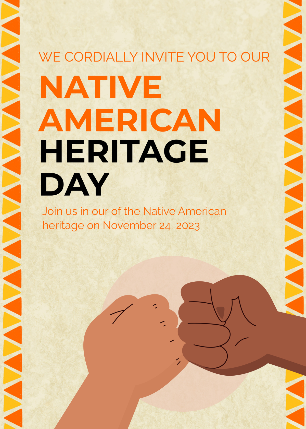 Native American Heritage Quote Template - Edit Online & Download ...