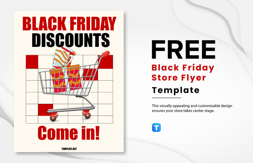 Free Black Friday Store Flyer Template