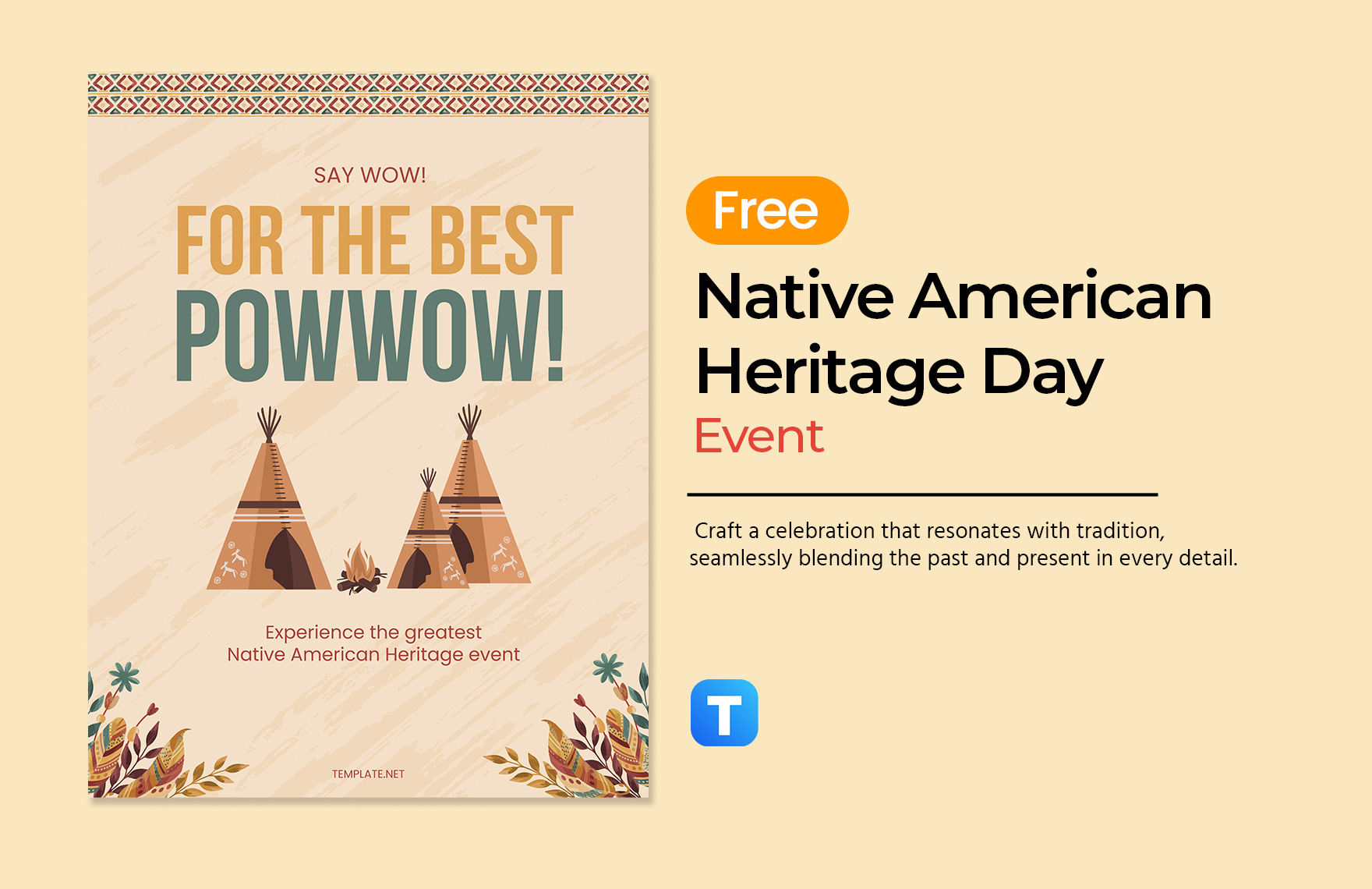 Native American Heritage Day Event Template