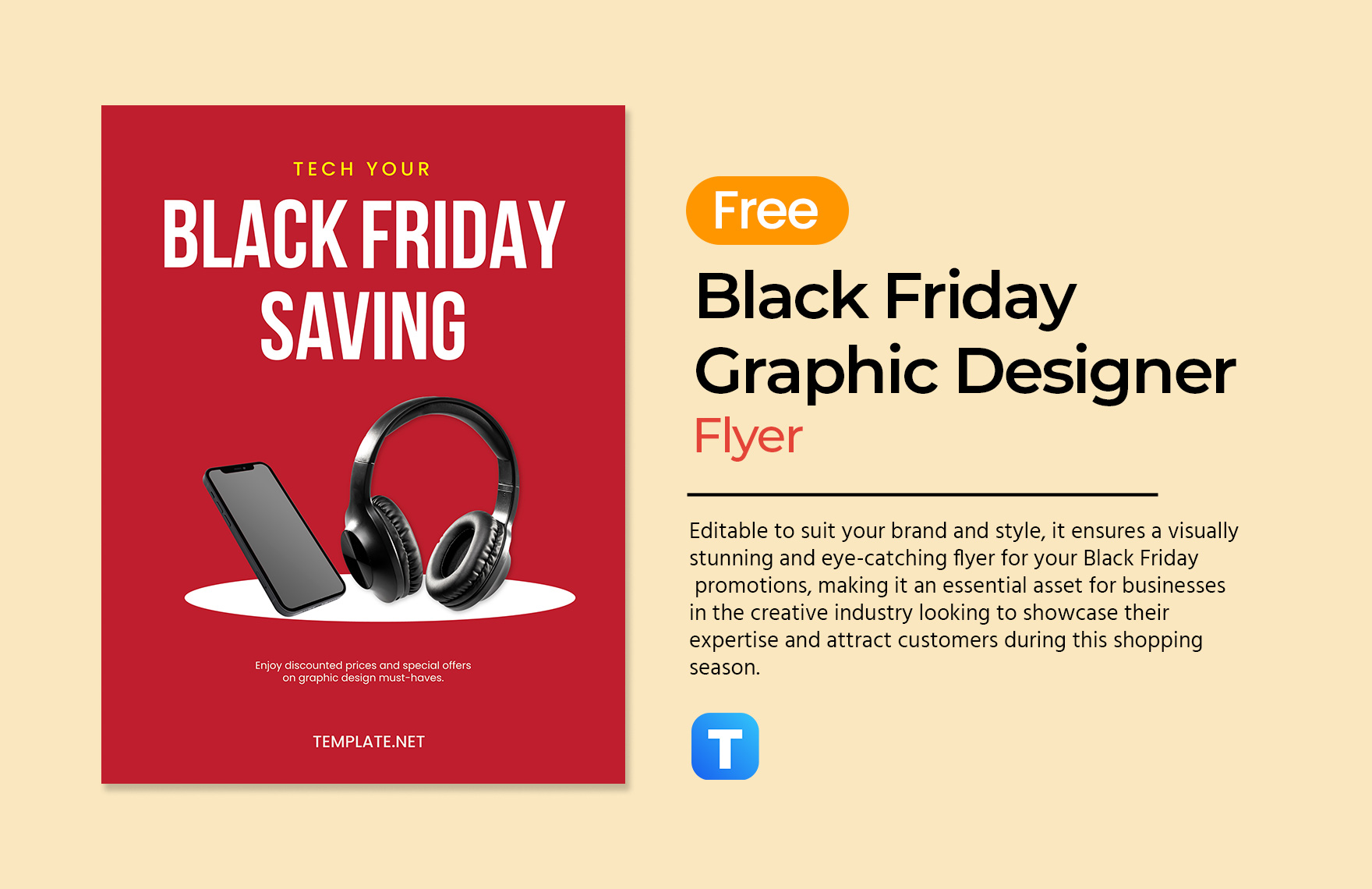 Black Friday Graphic Designer Flyer