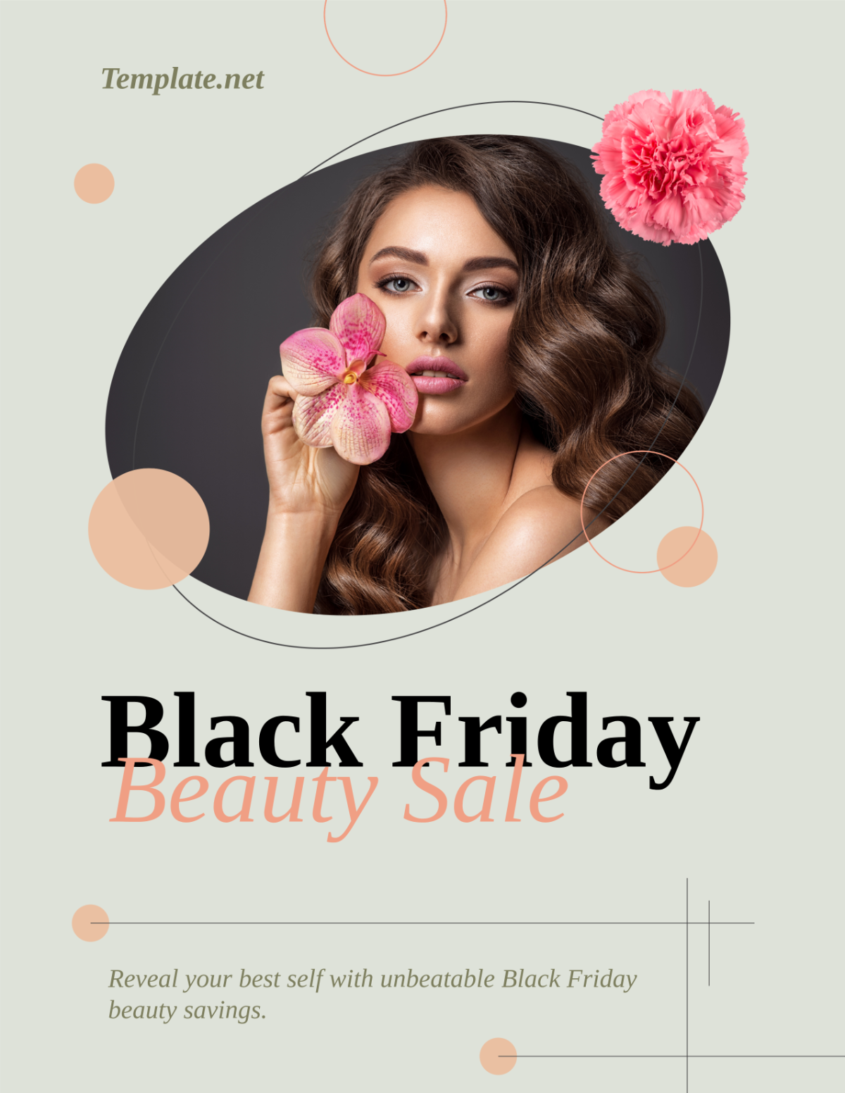 Black Friday Beauty Flyer Template - Edit Online & Download