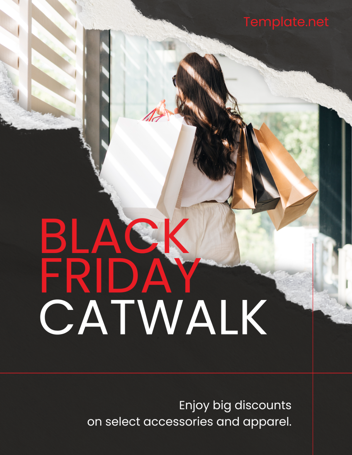 Black Friday Boutique Flyer Template - Edit Online & Download