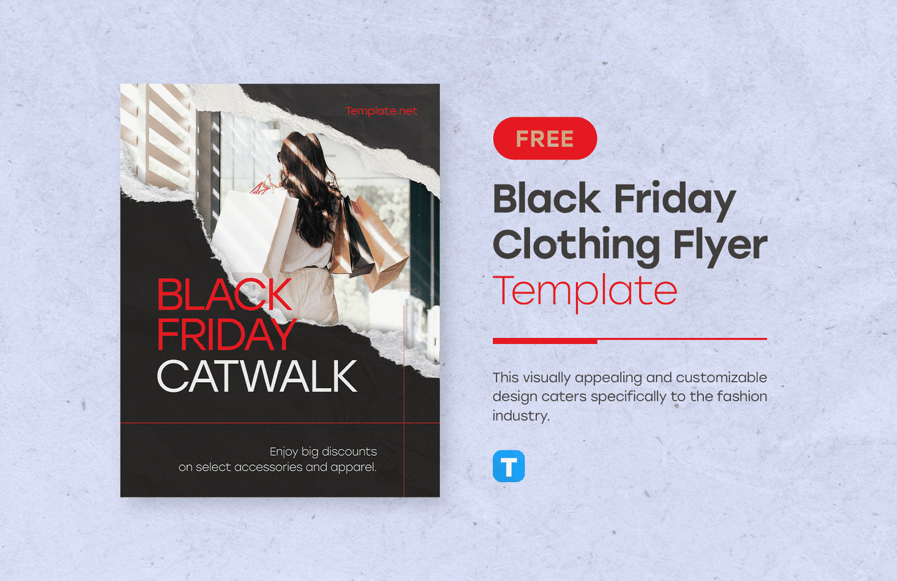 Black Friday Boutique Flyer Template