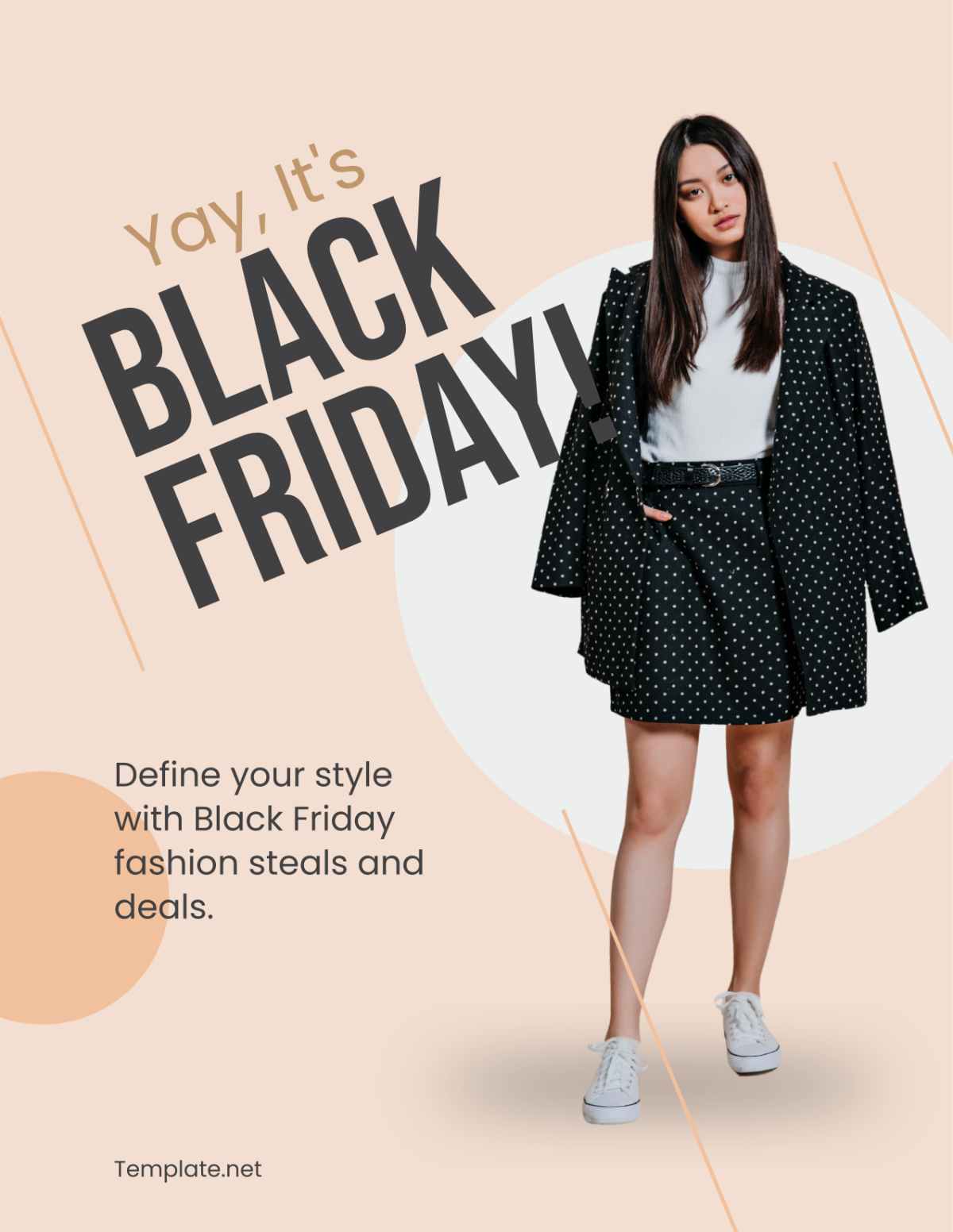 Black Friday Clothing Flyer Template - Edit Online & Download